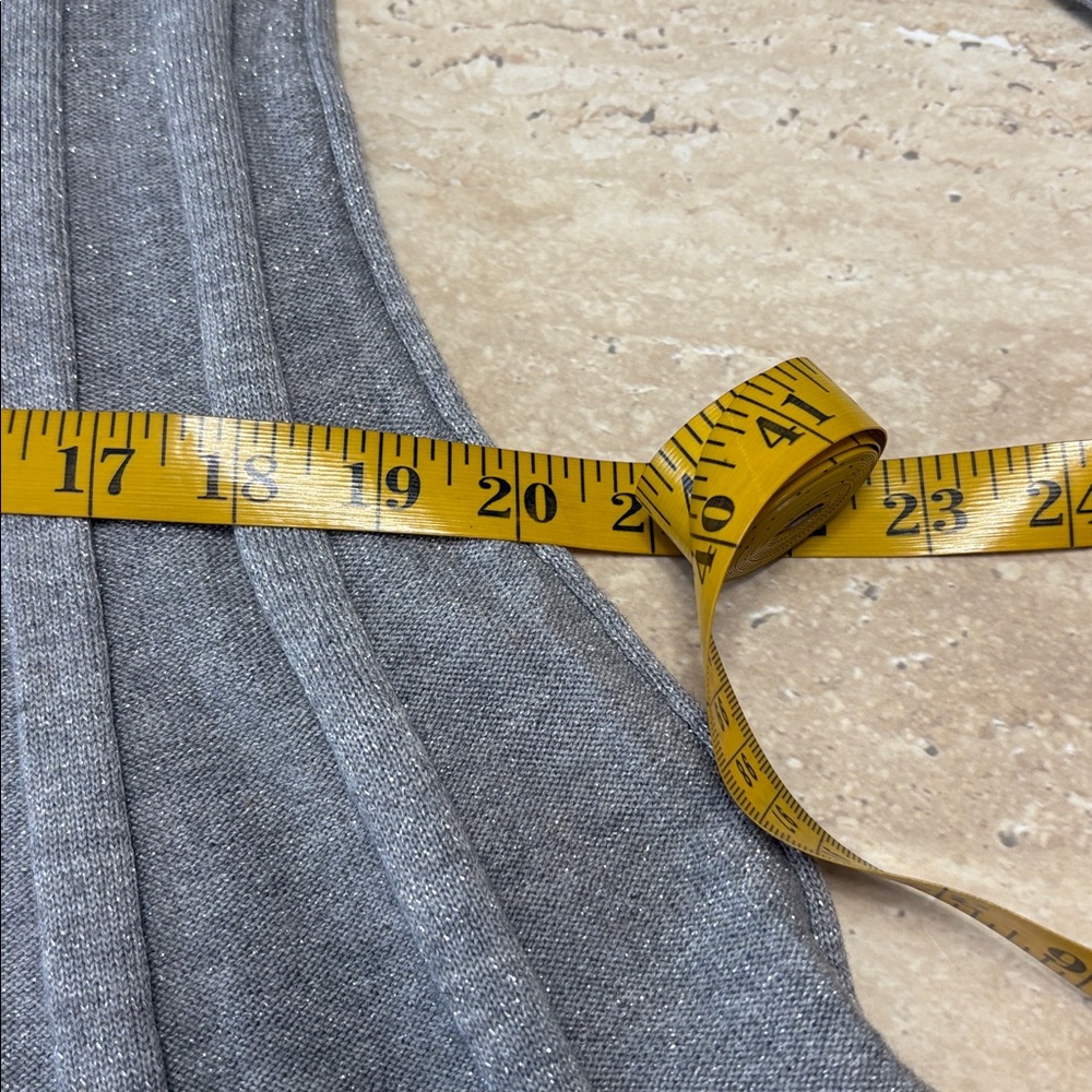 NWT Calvin Klein Gray Sweater Dress - Picture 8 of 8